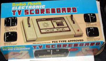 Radio Shack 60-3051 Electronic TV Scoreboard